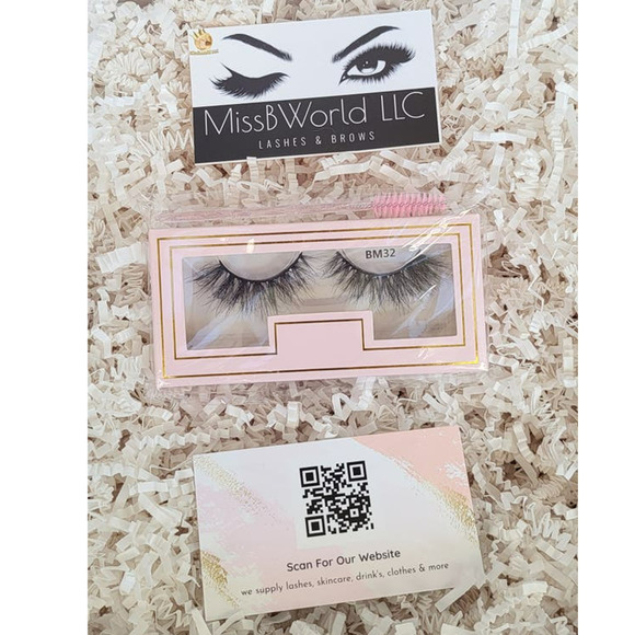 New Fluffy 100% 3D Real Mink 12-15mm Mix Length Eyelash Strips-Ratchet - Picture 3 of 3